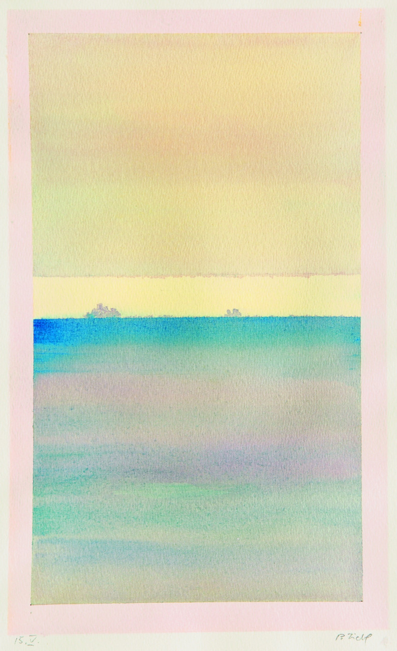 Horizont (Virginia) 2005 Aquarell 30x40cm