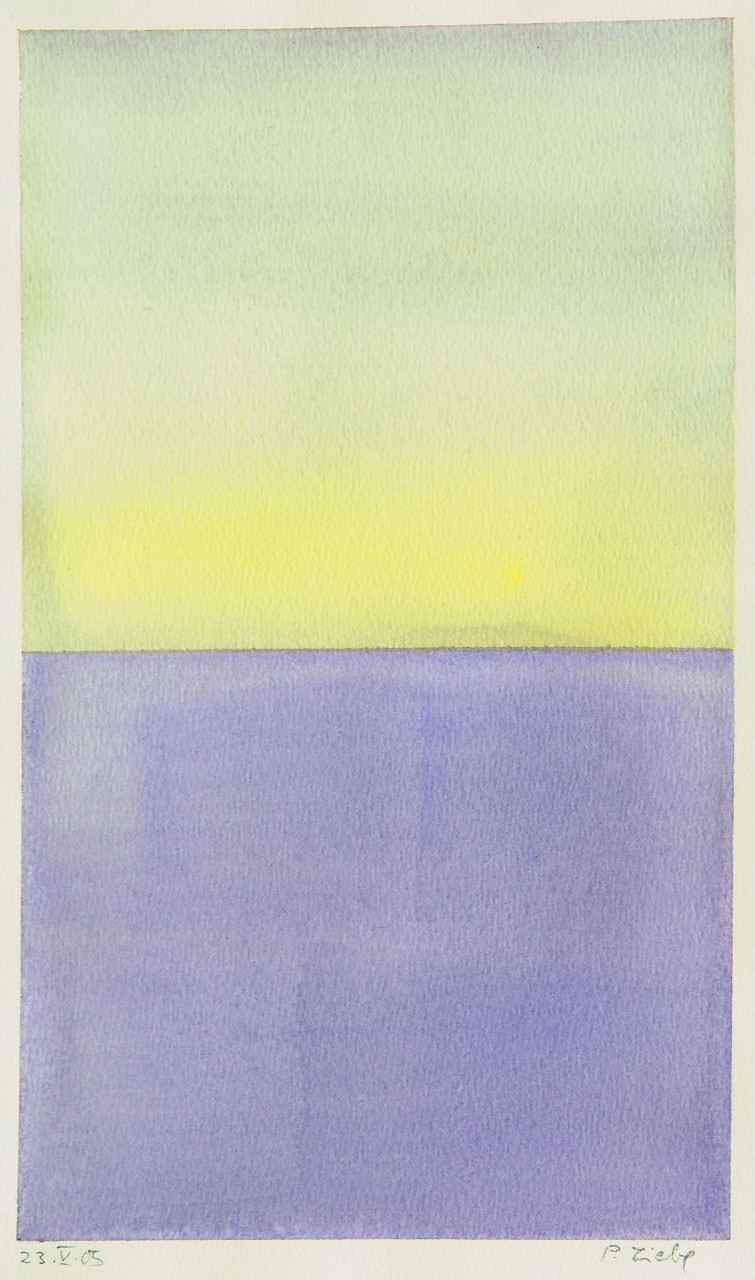 Horizont (Virginia) 2005 Aquarell 30x40cm