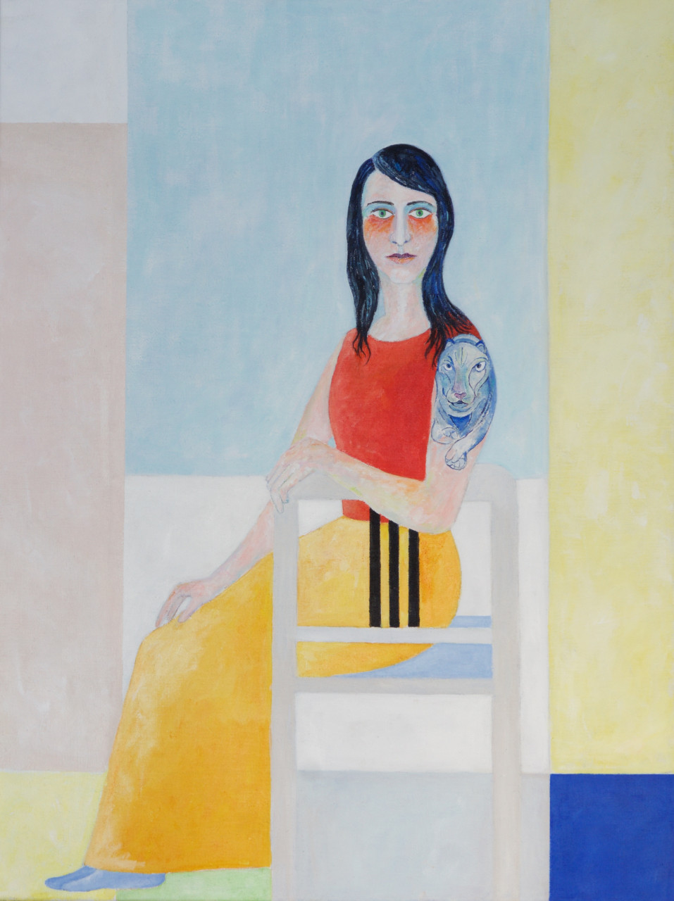 Franziska 2015 Acyl auf Leinwand 90x120cm