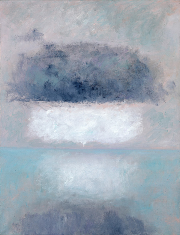 Dunkle Wolke 2003 Öl auf Leinwand 85x110cm